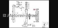 Schlauchschelle Gabel oben R80GS - R100GS PD